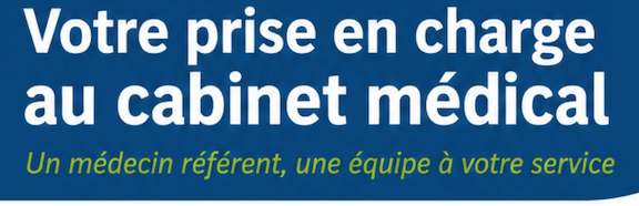 Votre prise en charge au cabinet…